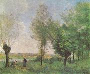 Jean-Baptiste-Camille Corot Erinnerung an Coubron oil